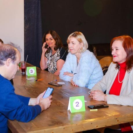 Клуб знакомств «Дуэт»: Регистрация для женщин закрыта. Вечеринка Быстрых Знакомств 50+